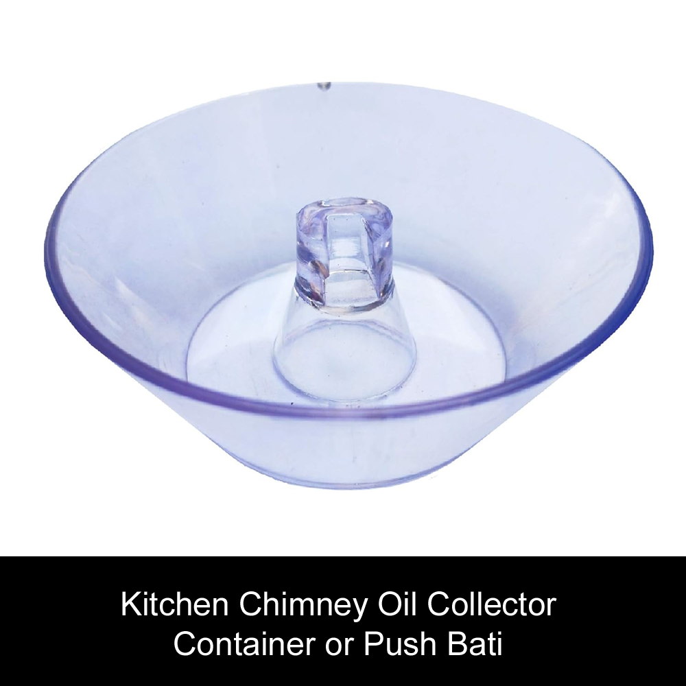Kitchen Chimney Oil Collector Container or Push Bati (1pcs)